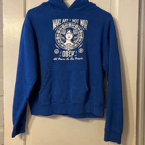 OBEY Make Art Not War hoodie